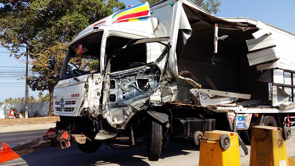 damaged trucks flyers